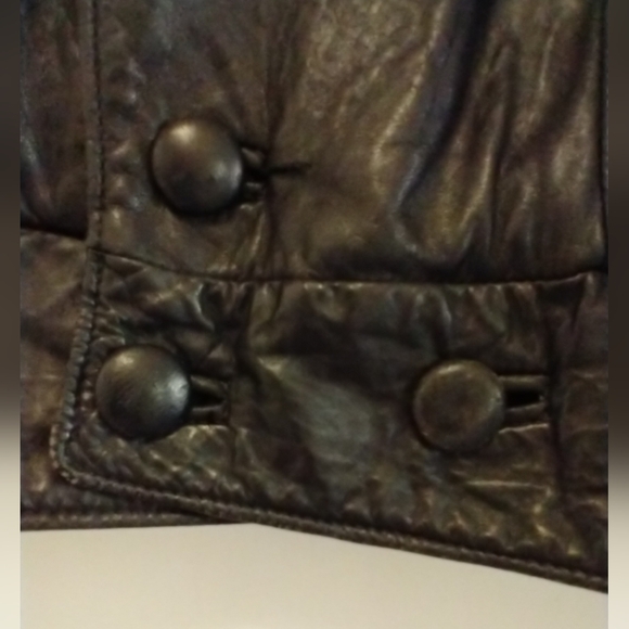 Vintage Designer Leather jacket - Picture 11 of 15